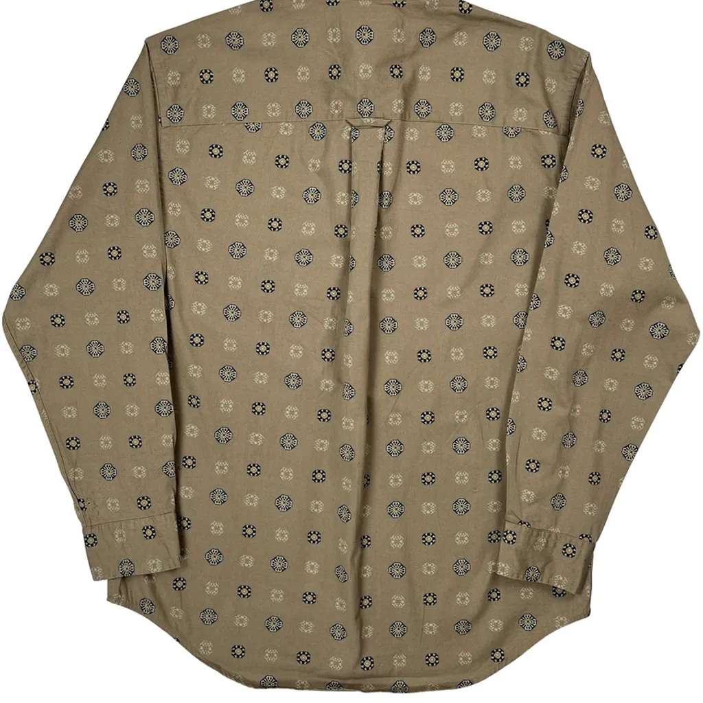 Roundtree & Yorke Shirt - Medium Beige Cotton - Image 6