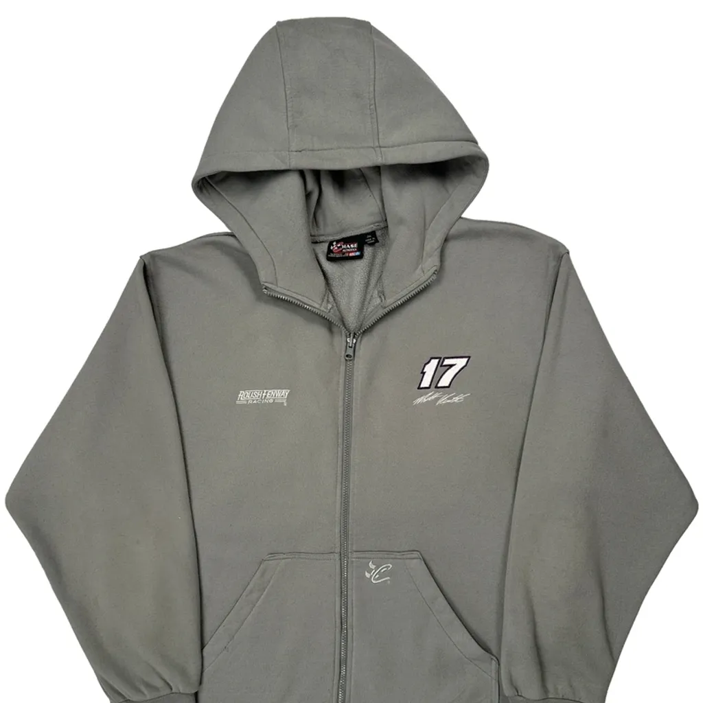 Roush Fenway Racing Chase Authentics Nascar Hoodie - 2XL Grey Cotton - Image 4