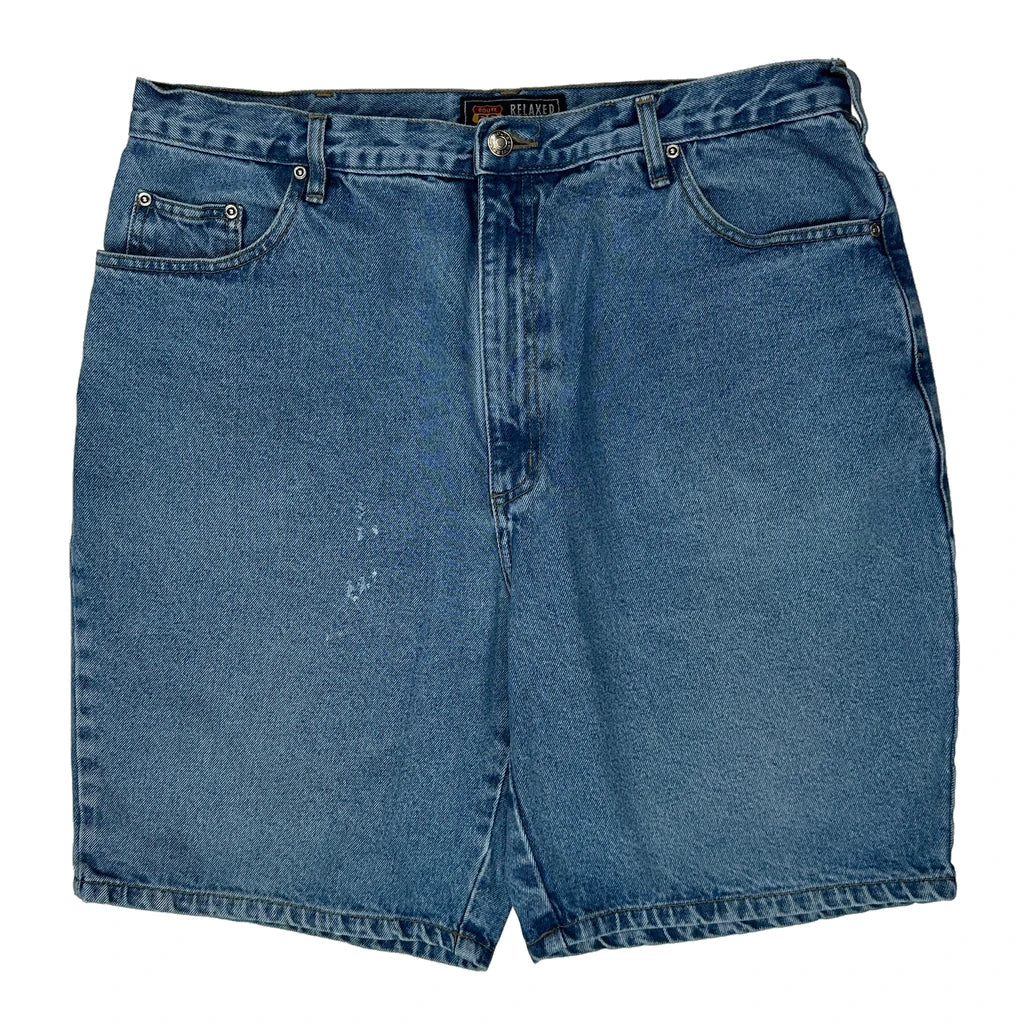 Route 66 Denim Shorts - 36W 9L Blue Cotton - Image 2