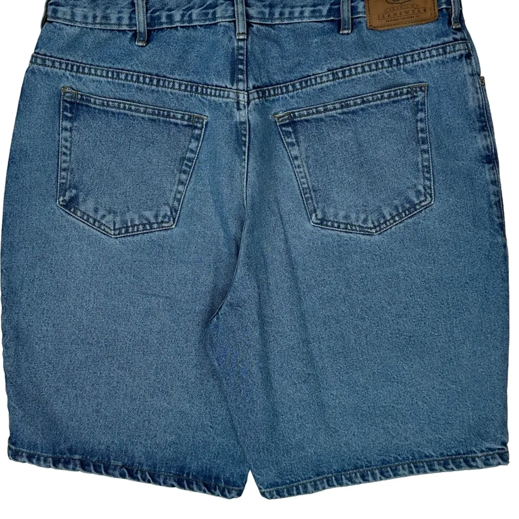 Route 66 Denim Shorts - 36W 9L Blue Cotton - Image 8