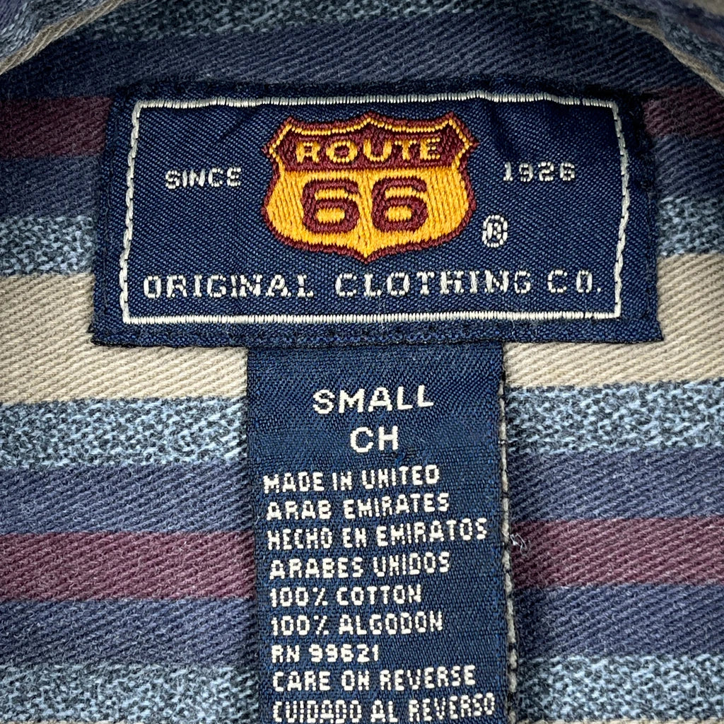 Route 66 Striped Shirt - Small Multicoloured Cotton - Image 3