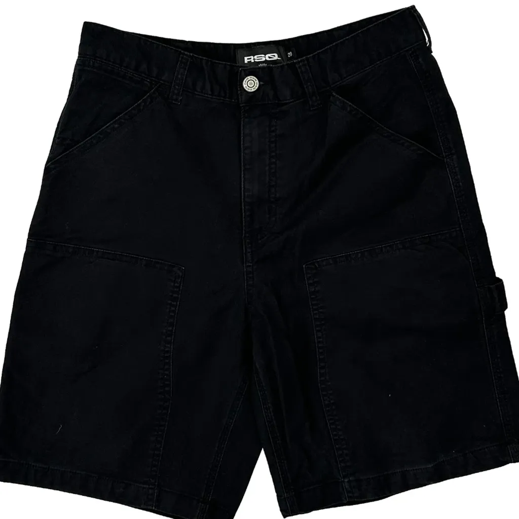 Rsq Cargo Shorts - 29W 9L Black Cotton - Image 10