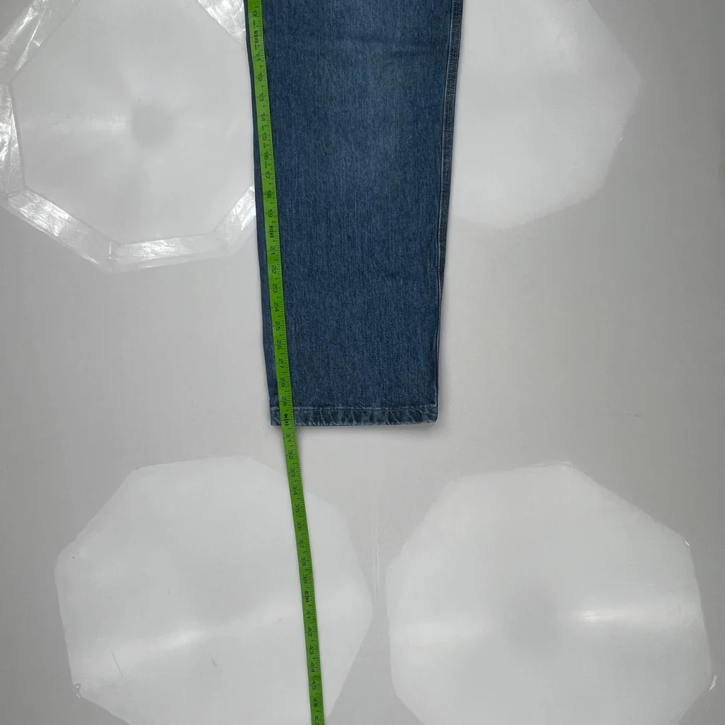 Ruff Hewn Carpenter Pants - 28W 30L Blue Cotton - Image 5