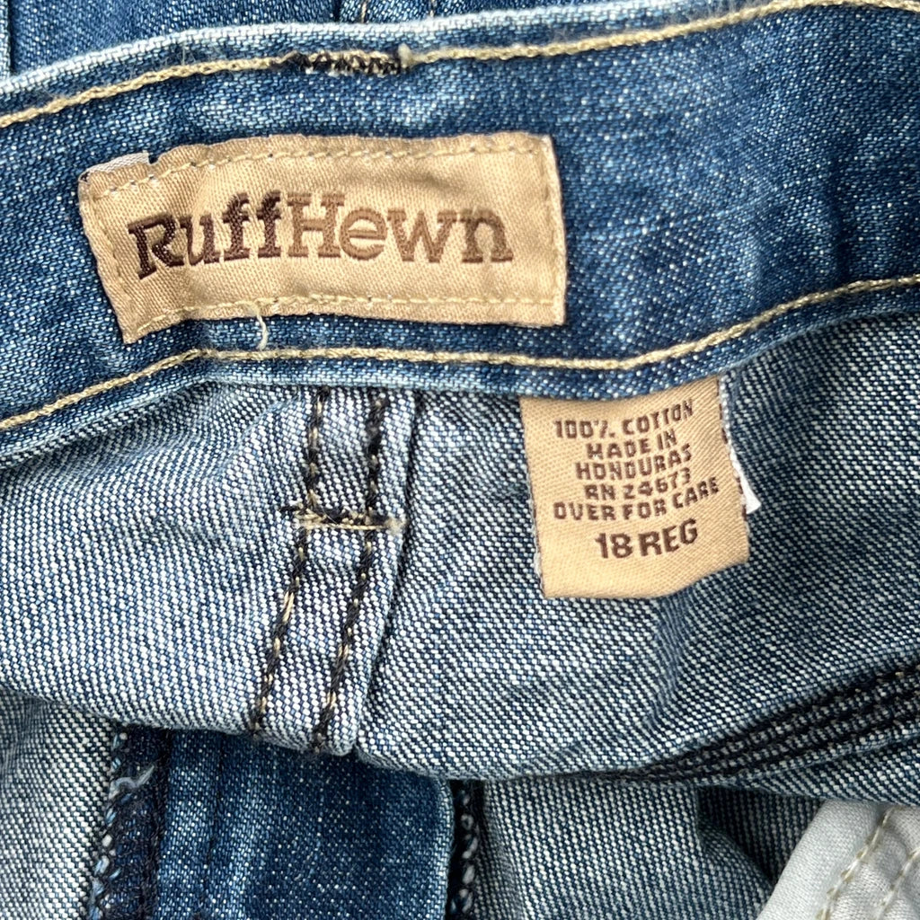 Ruff Hewn Carpenter Pants - 28W 30L Blue Cotton - Image 6
