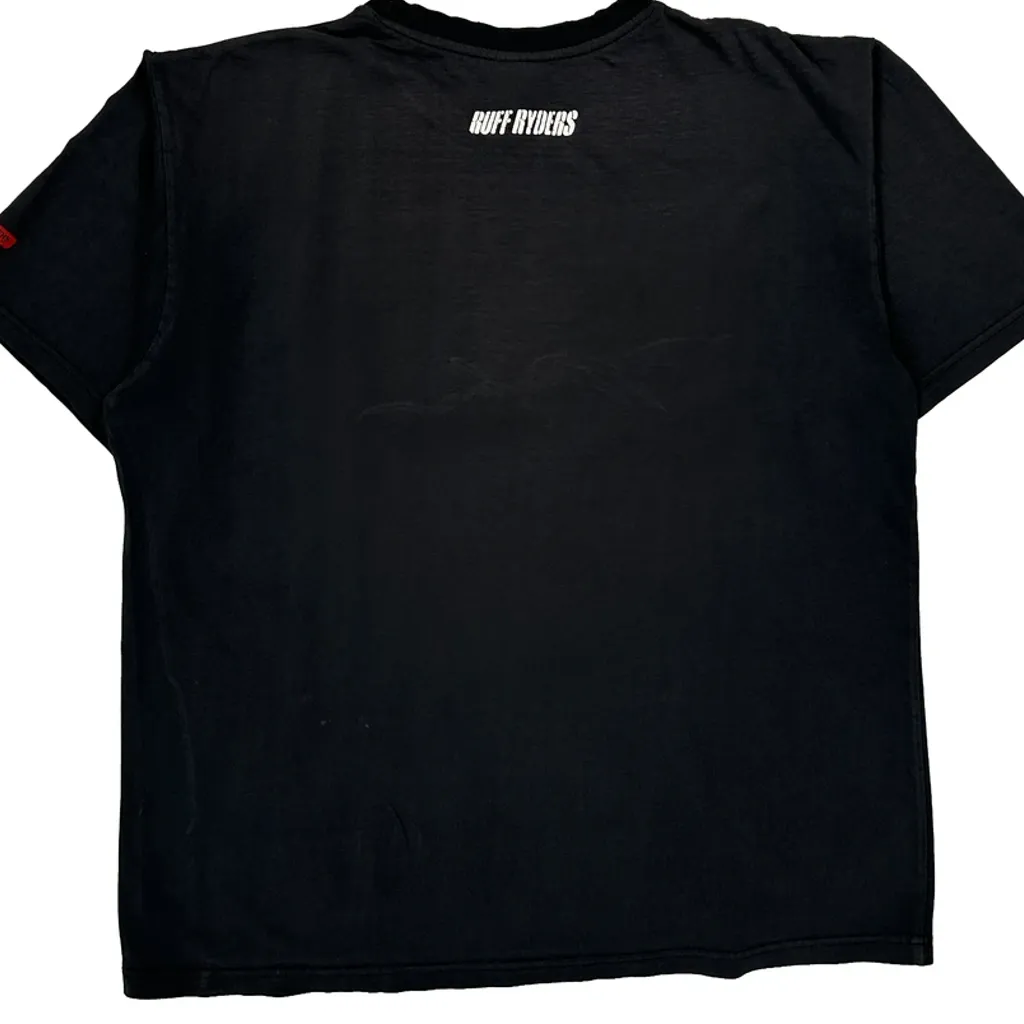 Ruff Ryder Graphic T-Shirt - XL Black Cotton - Image 6