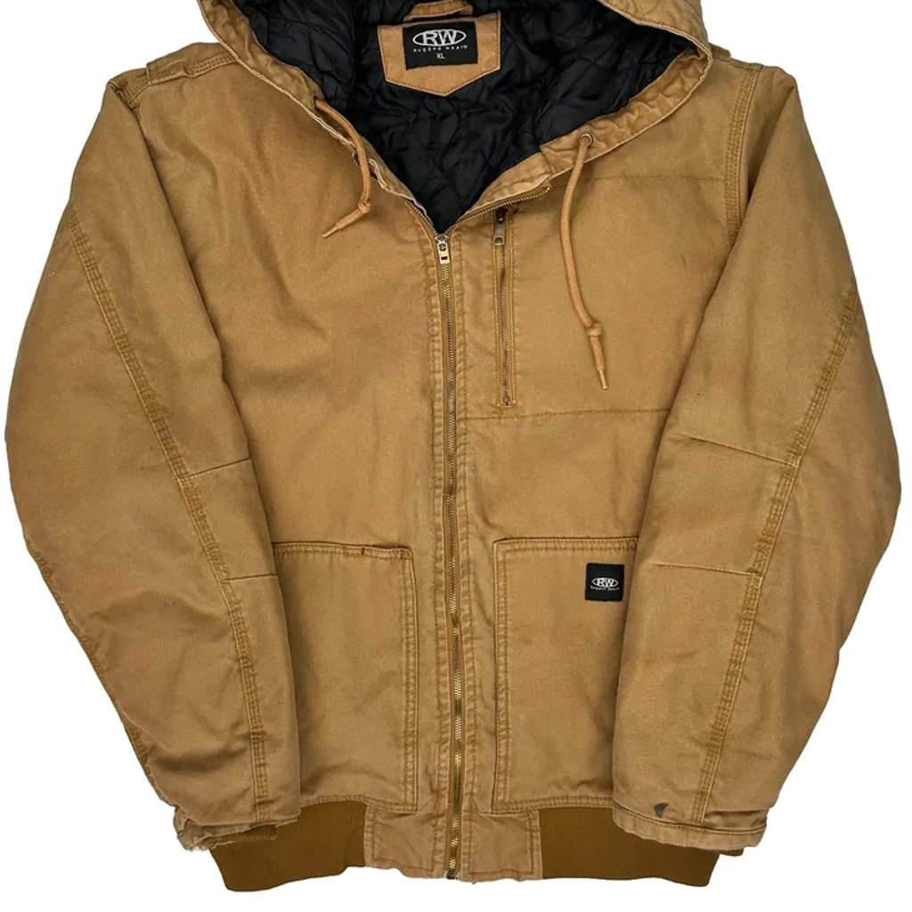 Rugged Wear Jacket - XL Brown Cotton - Image 4