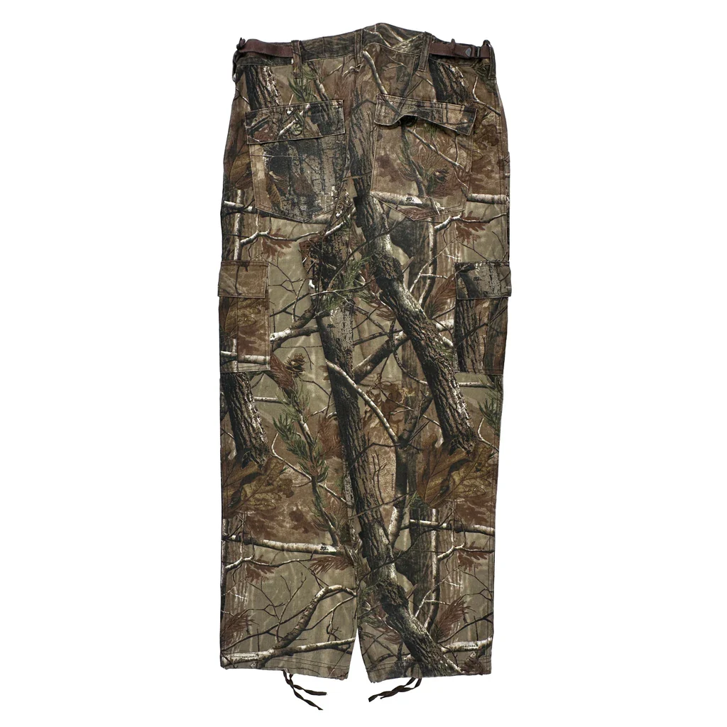 Russell Athletic Camo Cargo Pants - 34W 31L Camo Cotton Blend