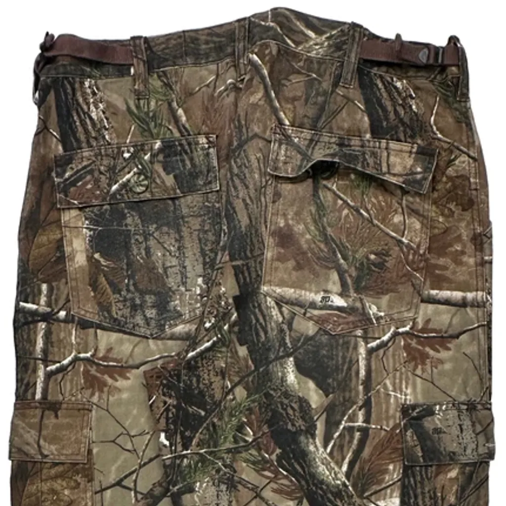 Russell Athletic Camo Cargo Pants - 34W 31L Camo Cotton Blend - Image 8
