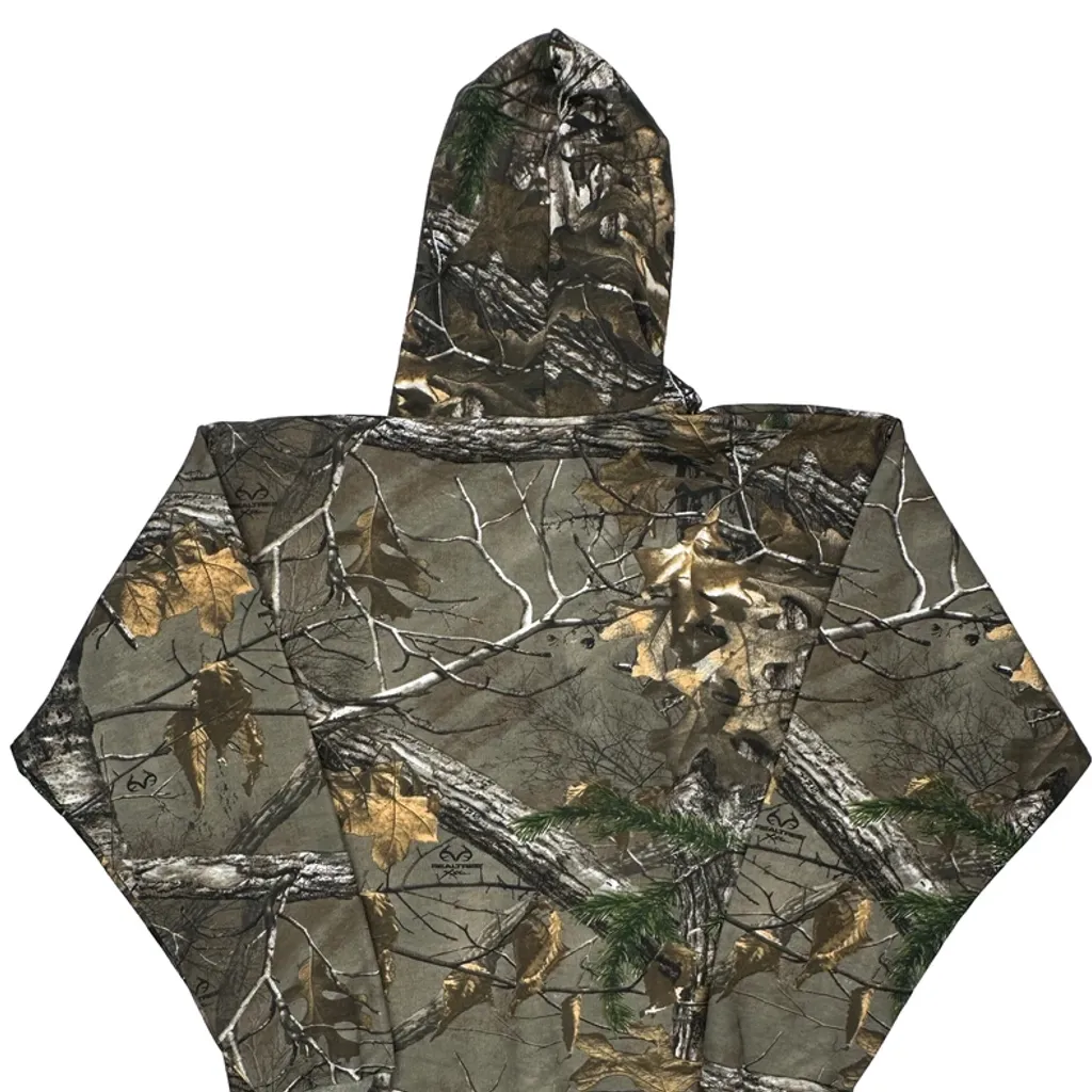 Russell Athletic Camo Hoodie - Large Camo Cotton Blend - Image 6