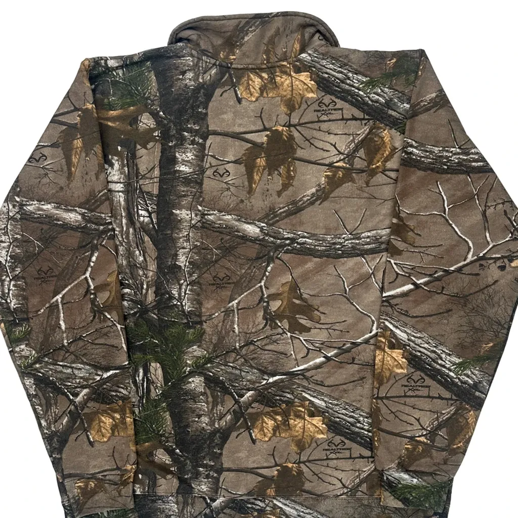 Russell Athletic Camo Long Sleeve T-Shirt - XL Camo Cotton Blend - Image 7