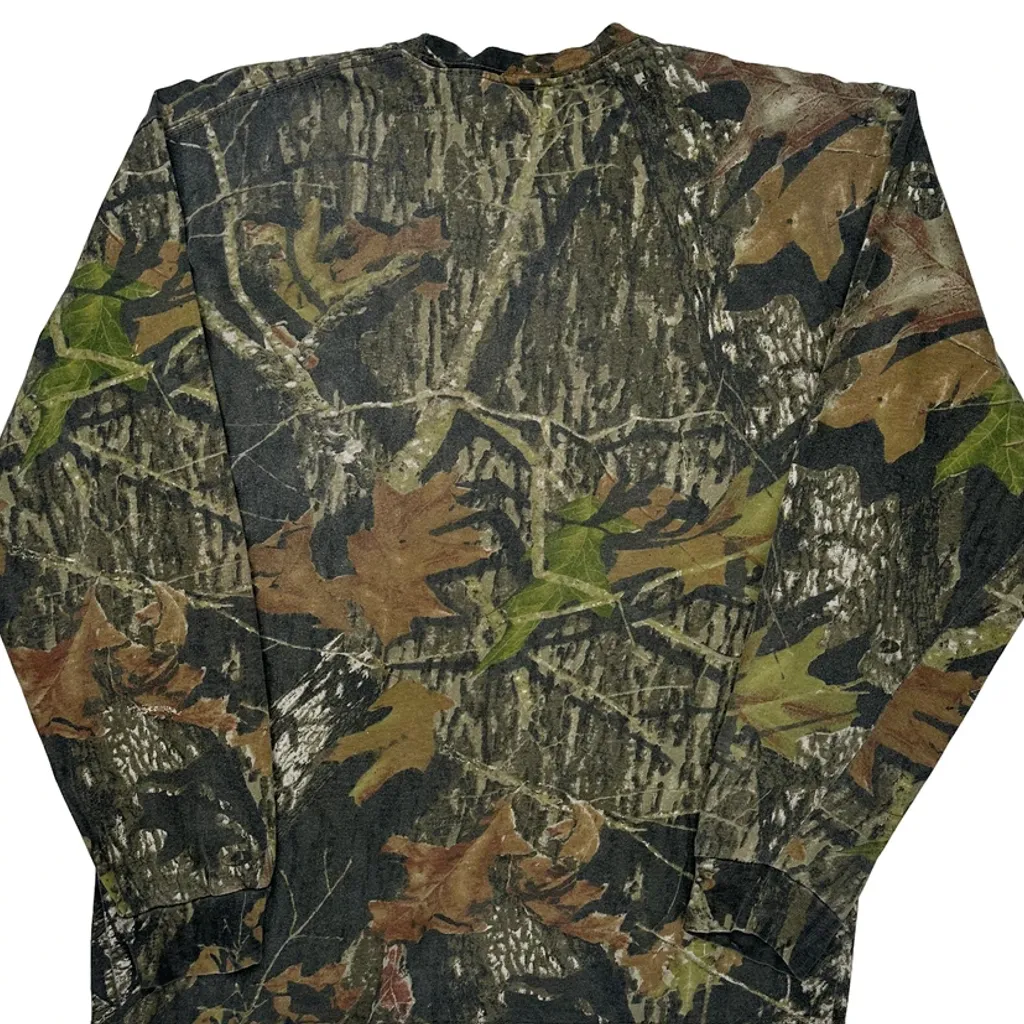 Russell Athletic Camo Long Sleeve T-Shirt - XL Camo Cotton - Image 8