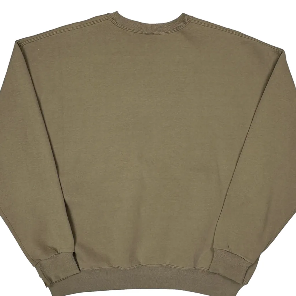 Russell Athletic Sweatshirt - 2XL Beige Cotton - Image 7