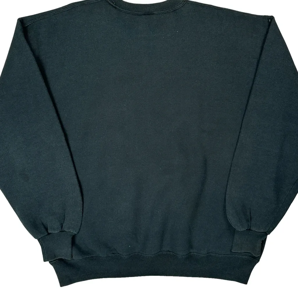Russell Athletic Sweatshirt - XL Black Cotton - Image 7
