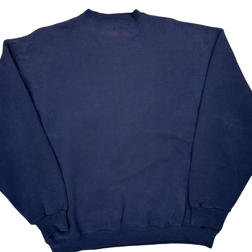 Russell Athletic Sweatshirt - XL Navy Cotton - Image 6