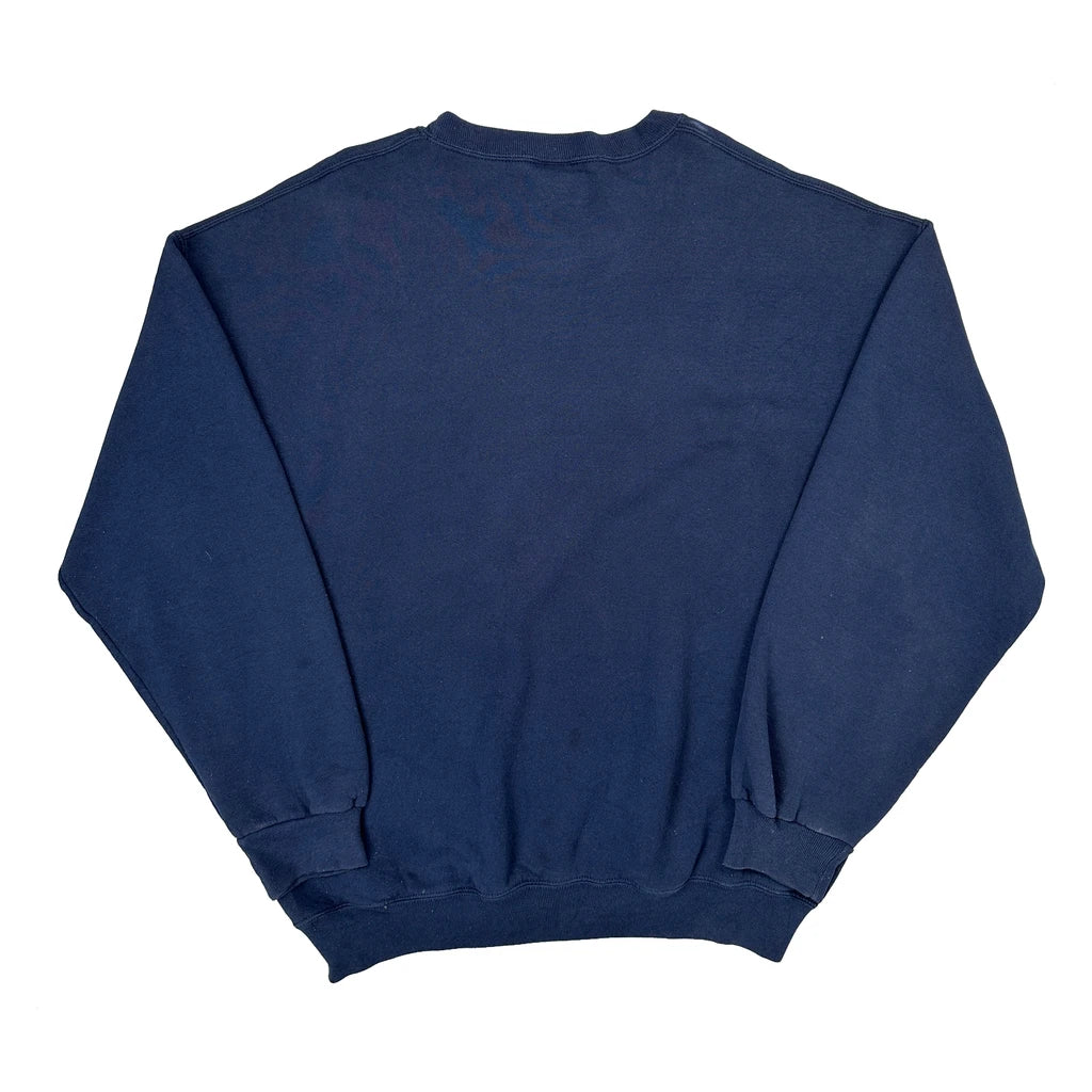 Russell Athletic Tall Sweatshirt - XL Navy Cotton - Image 2