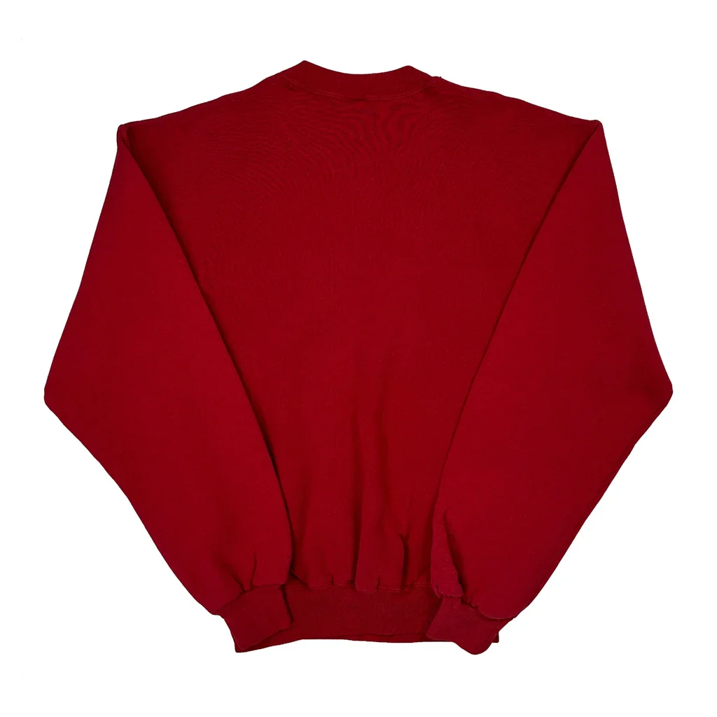 Russell Athletic Sweatshirt - Medium Red Cotton - Image 2