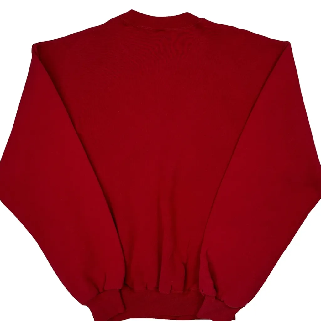 Russell Athletic Sweatshirt - Medium Red Cotton - Image 6