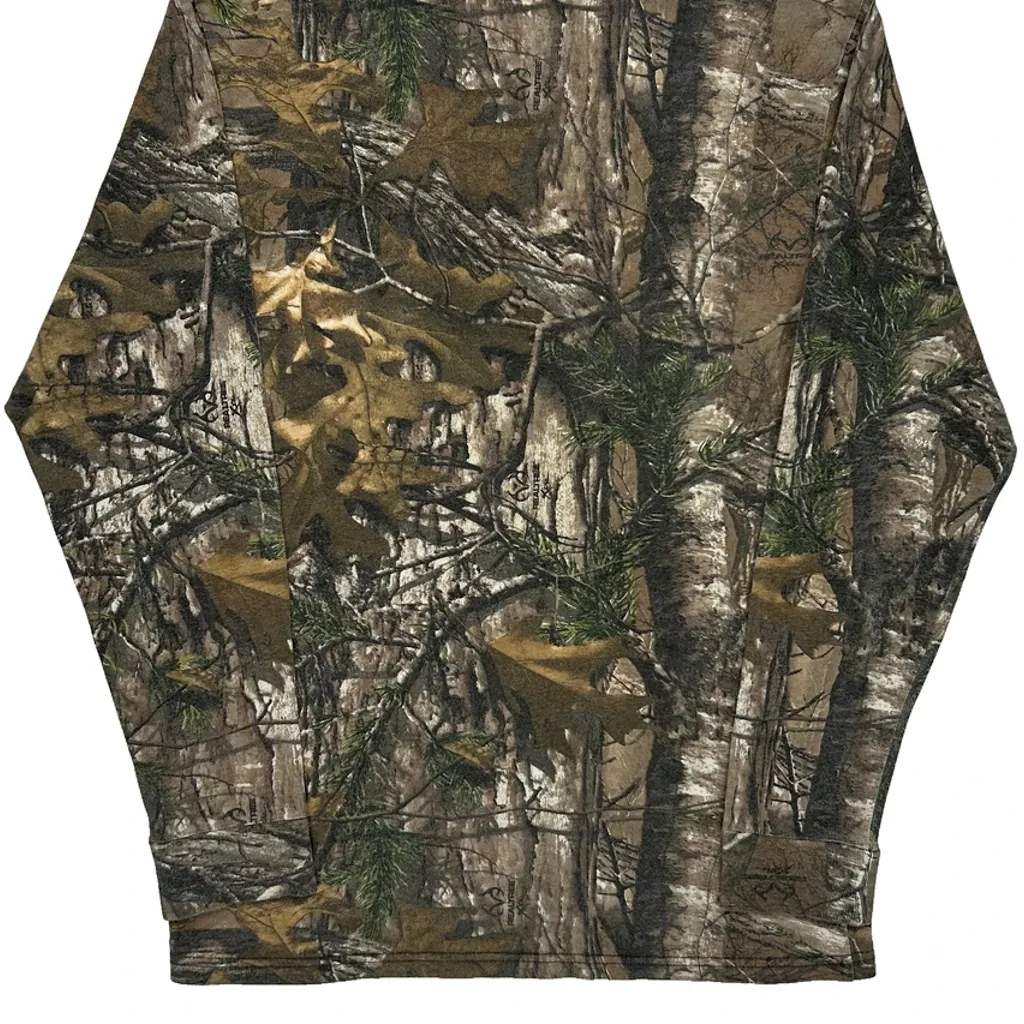 Russell Outdoors Long Sleeve T-Shirt - Medium Camo Cotton - Image 6