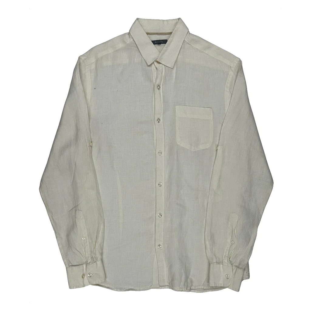 Rw & Co Shirt - Medium Cream Linen