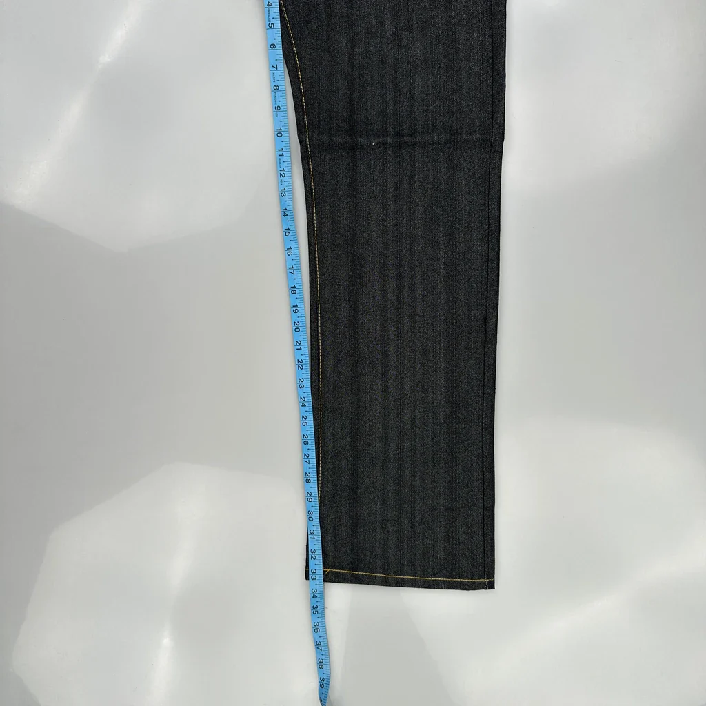 S&P Graphic Loose Straight Jeans - 35W 34L Dark Wash Denim - Image 5