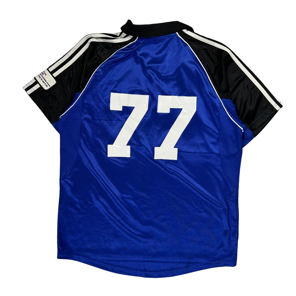 Sackville United Adidas Football Shirt - Large Black Polyester - Image 2