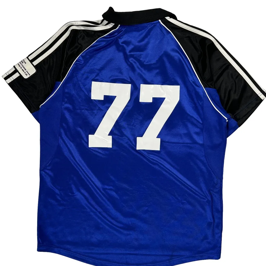 Sackville United Adidas Football Shirt - Large Black Polyester - Image 6
