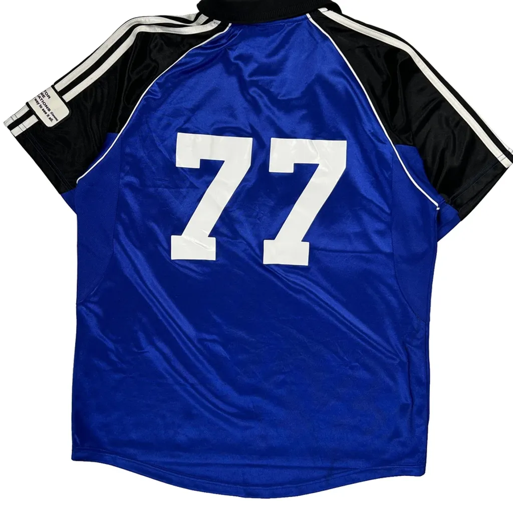 Sackville United Adidas Football Shirt - Large Black Polyester - Image 7