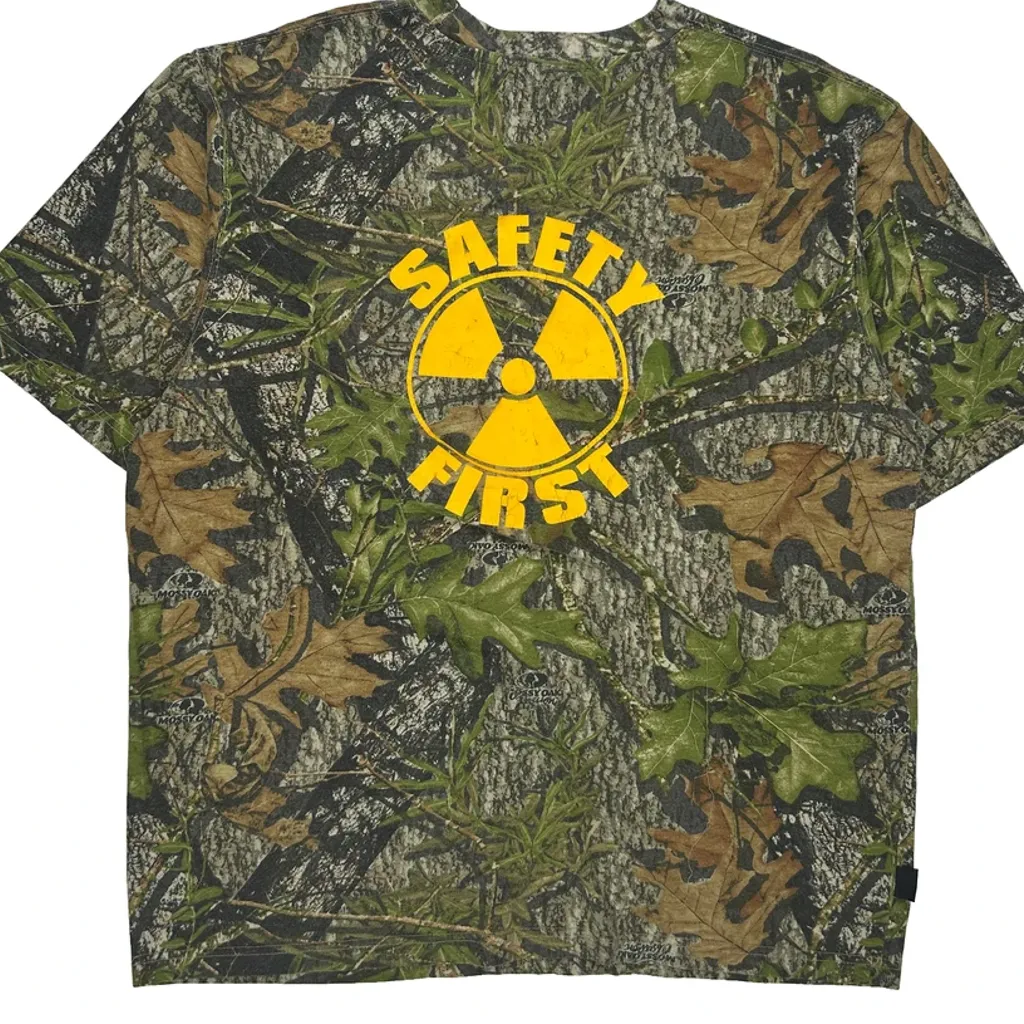 Safety First Scent Blocker T-Shirt - Large Camo Cotton Blend - Image 7