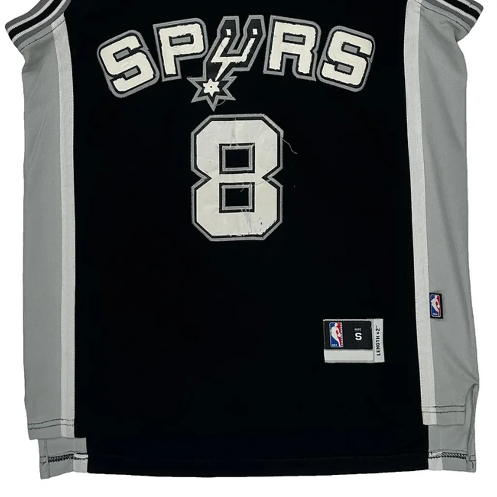 San Antonio Spurs Nba Mills Nba Jersey - Small Black Polyester - Image 4