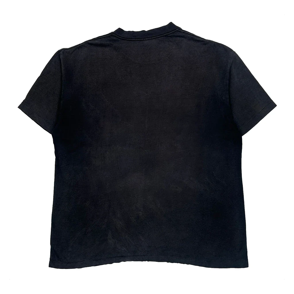 San Antonio Spurs Tee Jays Single Stitch T-Shirt - XL Black Cotton - Image 2
