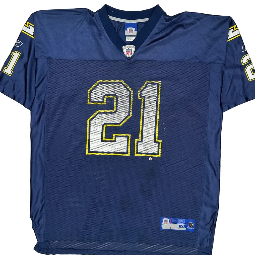 San Diego Chargers Reebok Nfl Jersey - XL Blue Polyester - Image 6