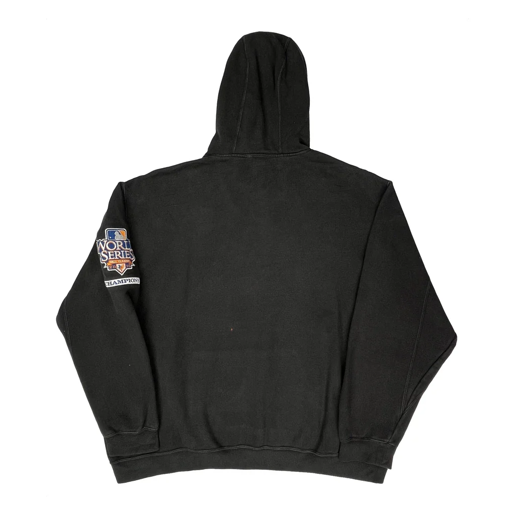San Francisco Giants Majestic Hoodie - 2XL Black Cotton - Image 2