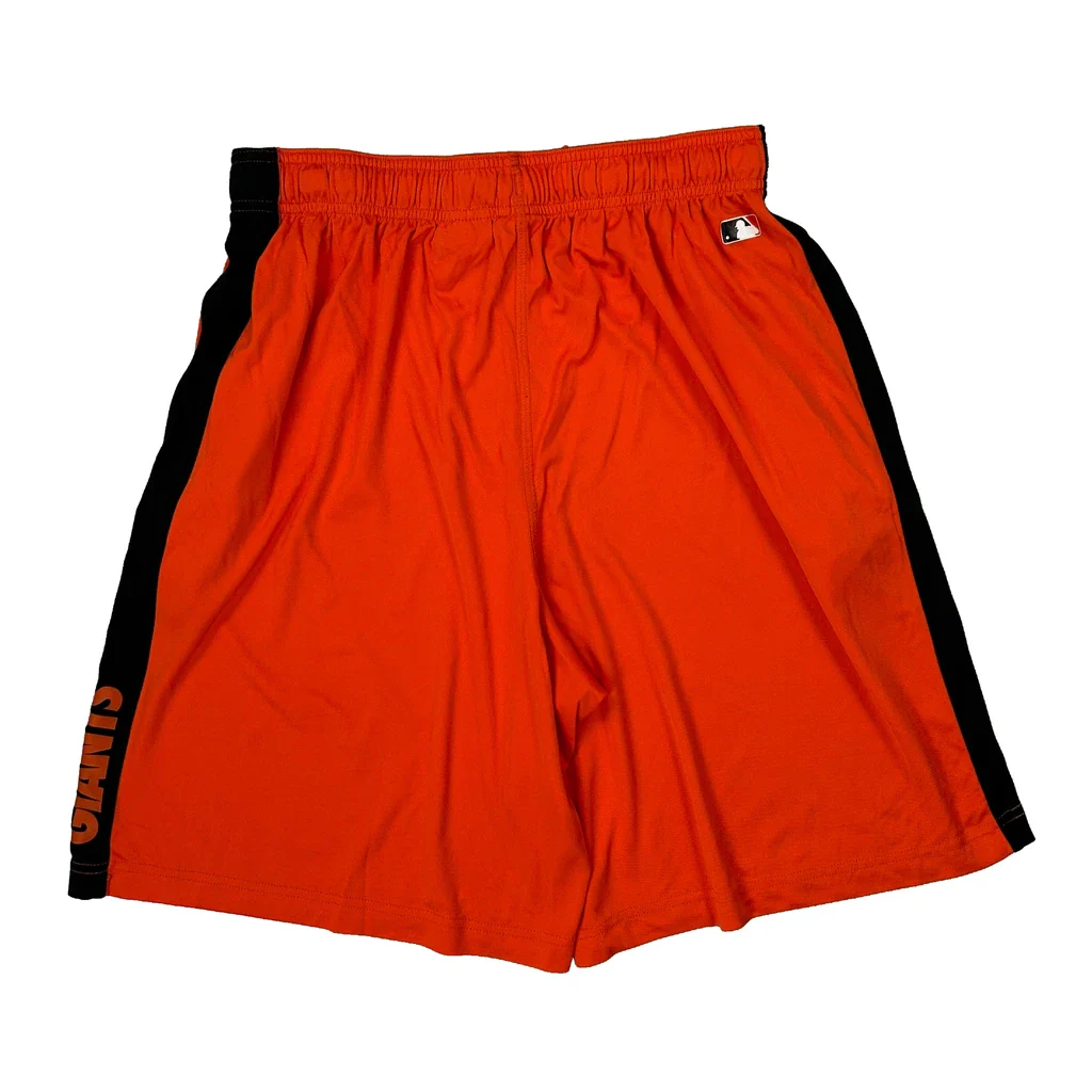 San Francisco Giants Nike Mlb Sport Shorts - Large Orange Polyester - Image 2