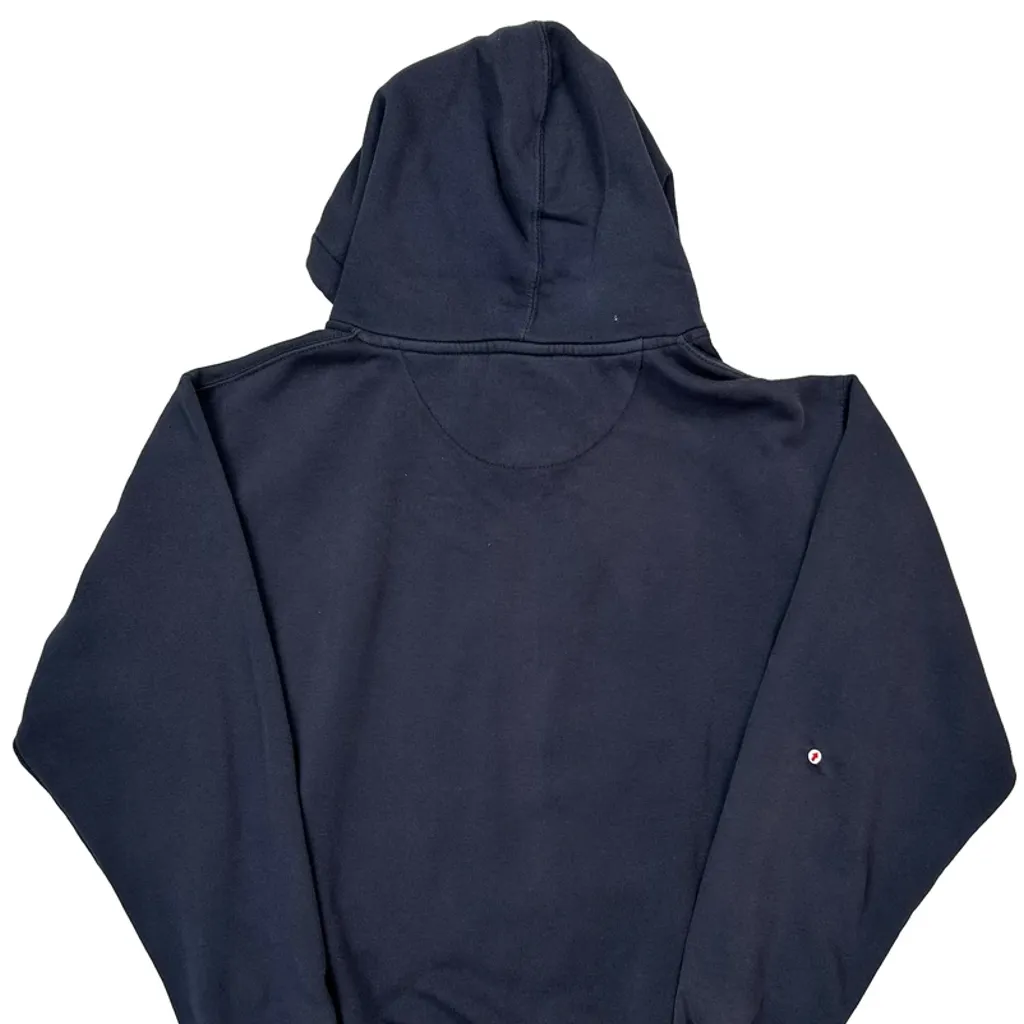 San Francisco Hard Rock Cafe Graphic Hoodie - Large Navy Cotton - Image 7