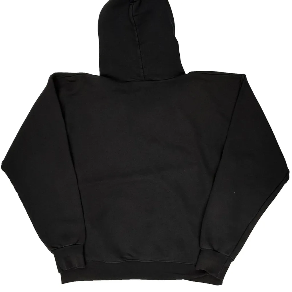 San Francisco Thrasher Graphic Hoodie - Medium Black Cotton - Image 7