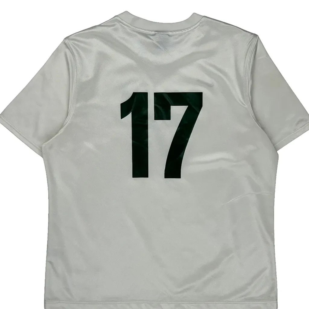 San Marin Mustangs Nike Football Jersey - Large White Polyester - Image 6