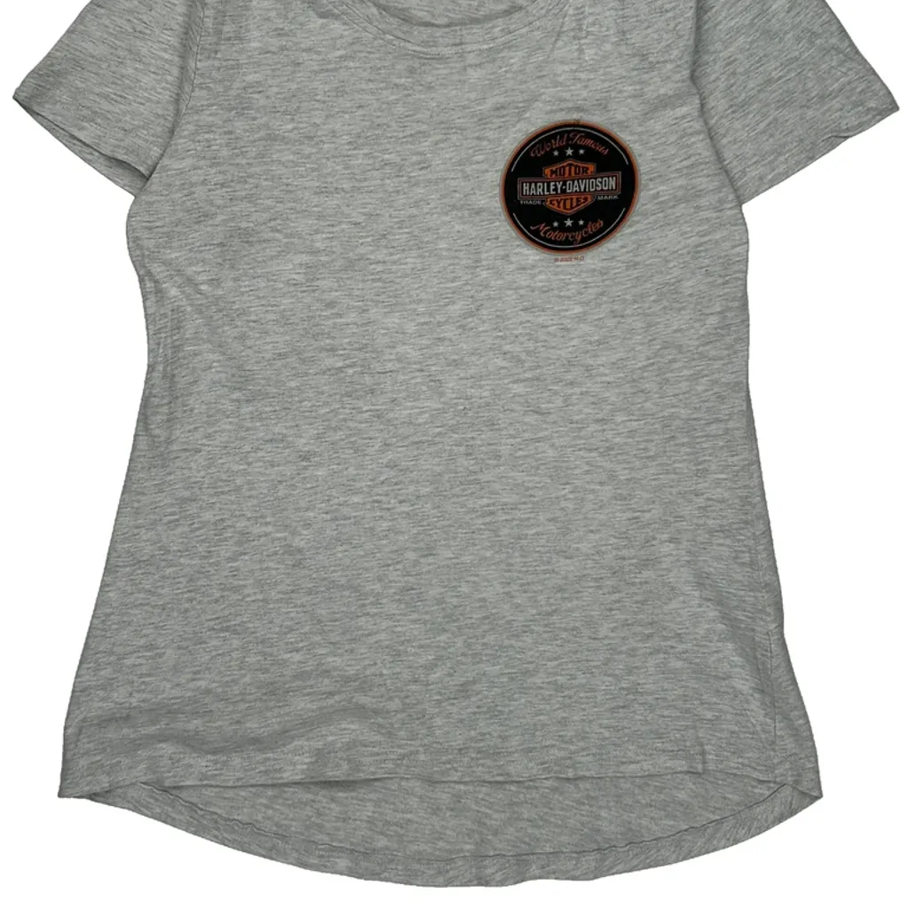 Sandy'S Harley-Davidson Harley Davidson Graphic T-Shirt - Small Grey Cotton - Image 6
