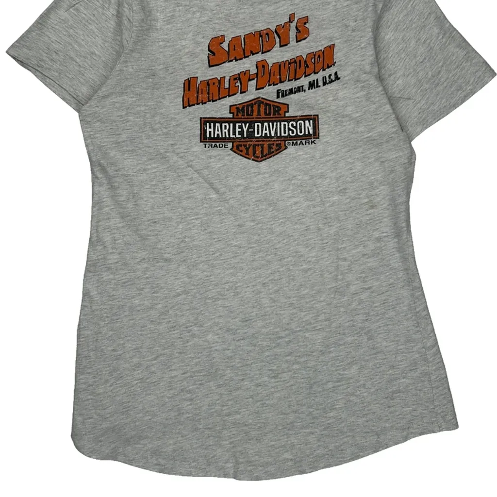 Sandy'S Harley-Davidson Harley Davidson Graphic T-Shirt - Small Grey Cotton - Image 7