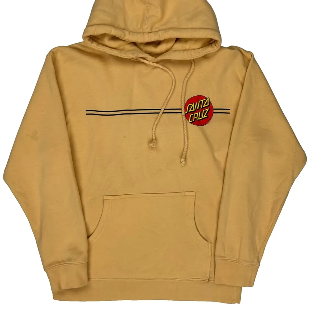 Santa Cruz Hoodie - Large Yellow Cotton - Image 5