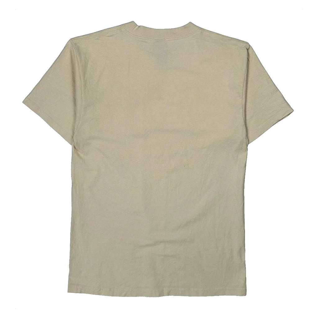 Santa Cruz T-Shirt - Small Beige Cotton - Image 2