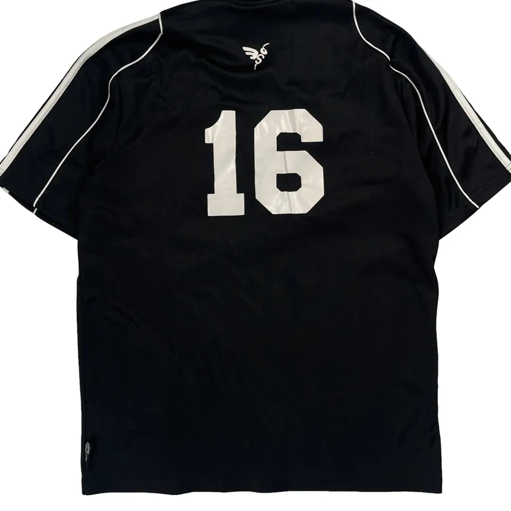 Sasa Adidas Football Shirt - Medium White Polyester - Image 6