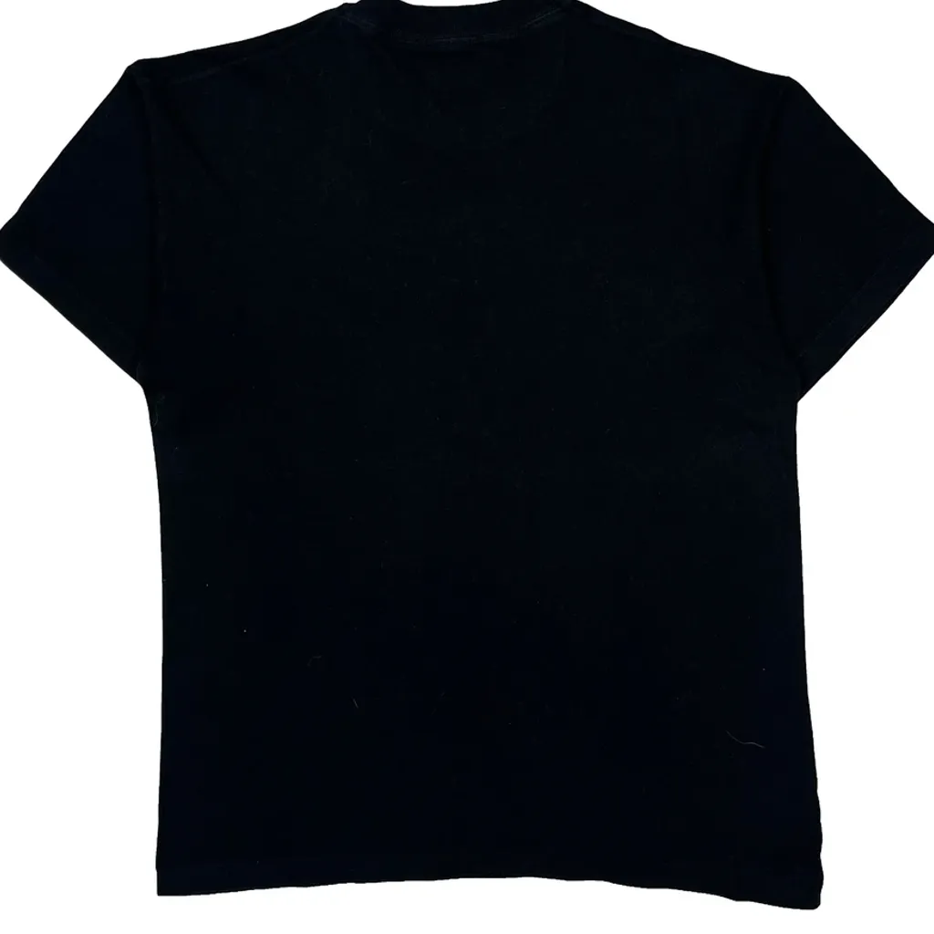 Save Me Panda Screen Stars Single Stitch T-Shirt - Large Black Cotton - Image 6