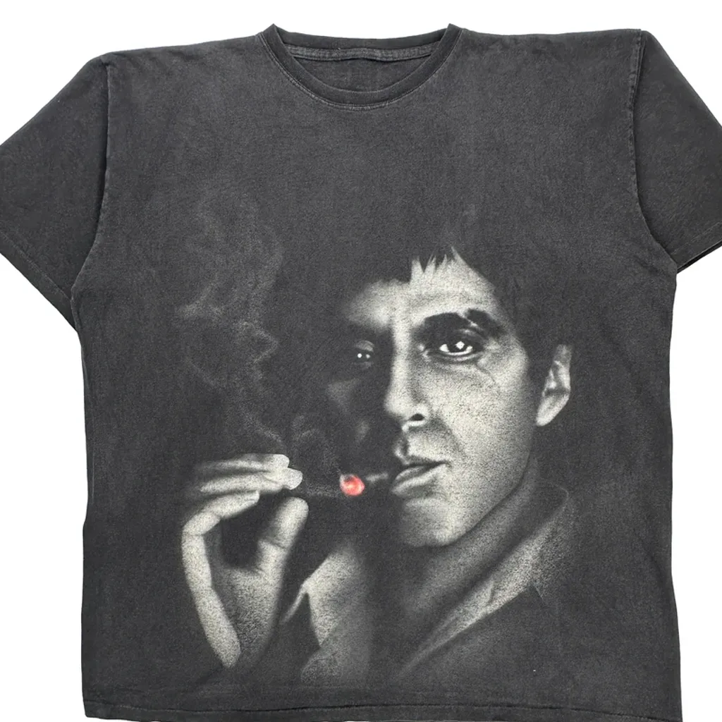 Scarface Graphic T-Shirt - 3XL Black Cotton - Image 5
