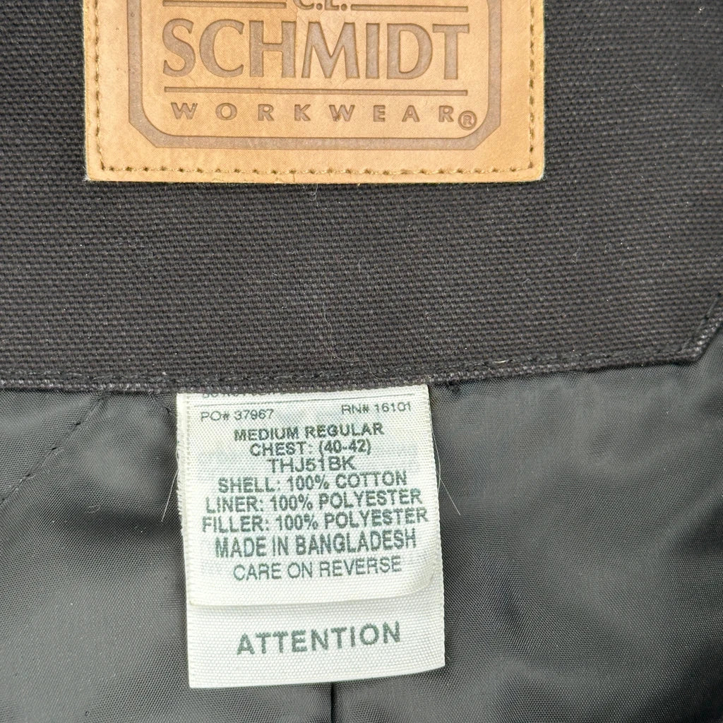 Schmidt Workwear Jacket - Medium Black Cotton - Image 3