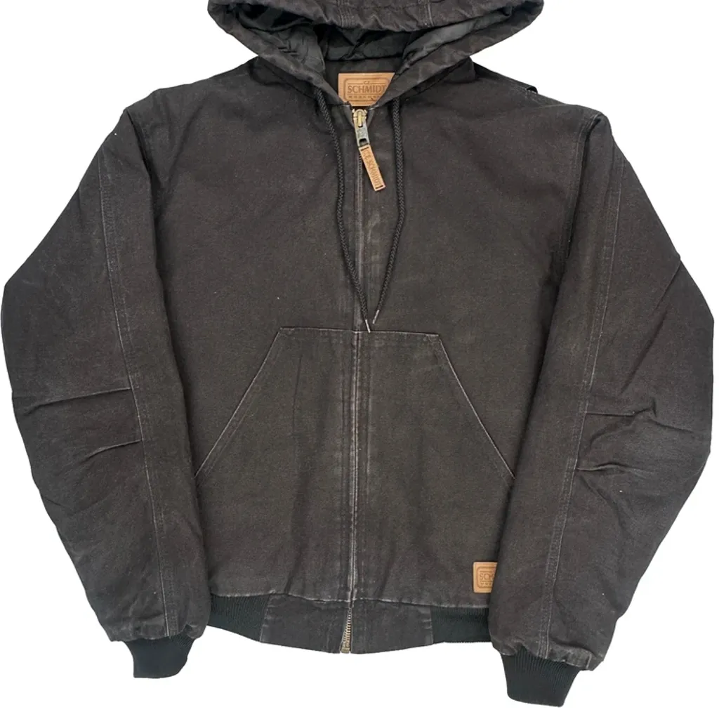 Schmidt Workwear Jacket - Medium Black Cotton - Image 4