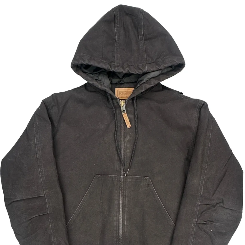 Schmidt Workwear Jacket - Medium Black Cotton - Image 5