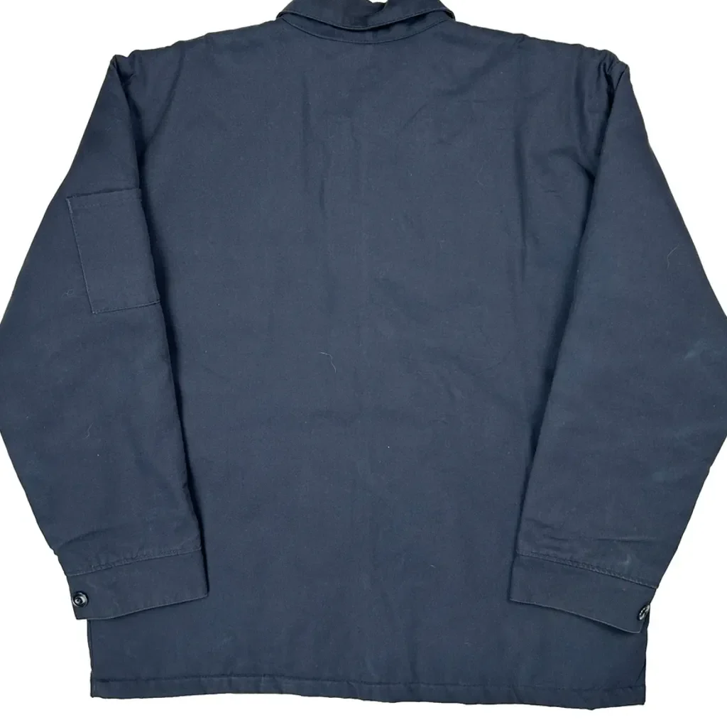 School District Lancaster Facilities Department Cintas Workweaar Jacket - Large Navy Polyester - Image 6
