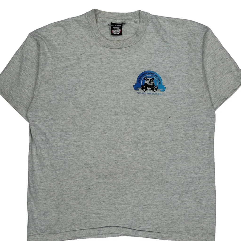 Screen Stars T-Shirt - XL Grey Cotton Blend - Image 4