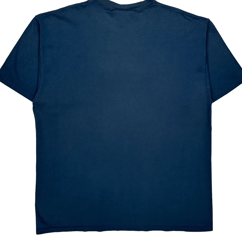 Seahawks Nfl T-Shirt - Large Blue Cotton - Image 8