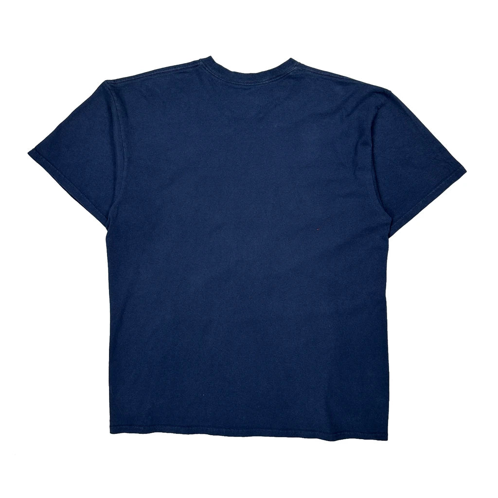 Seahawks Nfl T-Shirt - XL Navy Cotton - Image 2